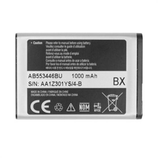 BATERIA AB553446BU PARA SAMSUMG B2100 BATERIA AB553446BU PARA SAMSUMG B2100